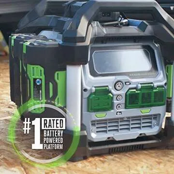 EGO Power+ PST3042 Nexus Portable Power Station for Indoor and Outdoor Use Two 7.5Ah Battery Include...