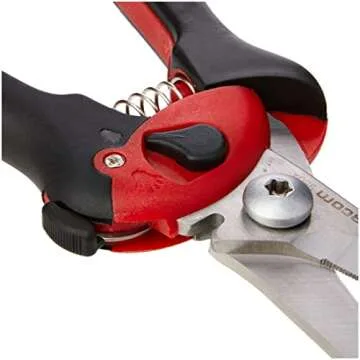 Facom 980 Multi Purpose Straight Blade Shear, 205mm - Ergonomic & Secure Cutting Tool