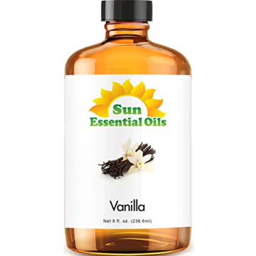 Sun Essential Oils 8oz Vanilla Essential Oil - Pure Aroma for Home & DIY