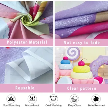 DASHAN Polyester 7x5Ft Spring Backdrop Magic Garden Fairy Tale World Grass Butterfly Wonderland Background for Kids Girl Baby Shower Birthday Party Decoration Studio Photography Banner Booth Props