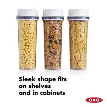 OXO Good Grips POP Cereal Dispenser Set Airtight Fresh Snacks