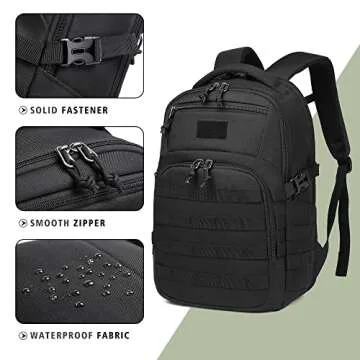 Wotony 30L Tactical Backpack - Durable & Versatile Gear