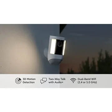Ring Spotlight Cam Pro Battery Surveillance Camera for Home