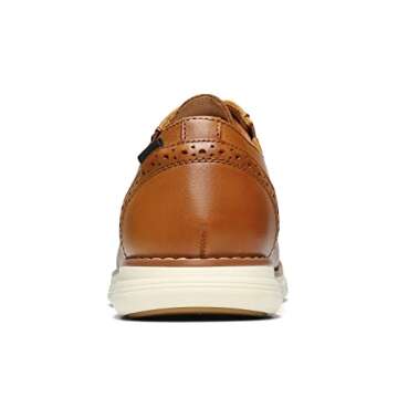 Bruno Marc Men's Crossflex Oxford Dress Sneakers Casual Leather Dress Shoes