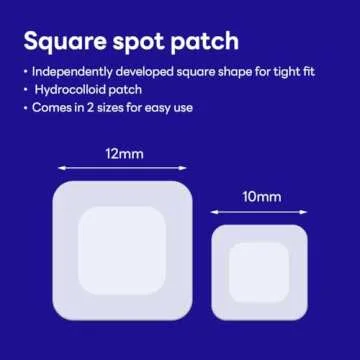 MEDIHEAL Derma Clear Madecassoside Blemish Spot Patch (44 Counts) - Acne Spot Protection, Spot Fast Healing with Madecassoside & Niacinamide