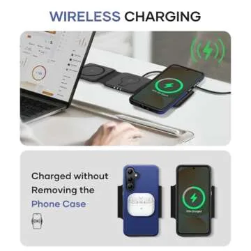 SSLOTSCASE for Samsung Galaxy S24 FE Case [Support Wireless Charging] Raised Edges Protect Camera & Screen, Slim Durable Protective Phone Case Cover for Samsung S24 FE 5G 2024, Blue