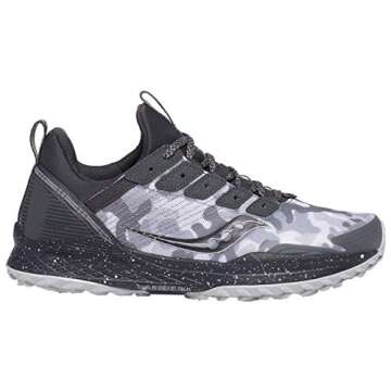 Saucony Women's Mad River TR Trail Running Shoe, White/Black, 7.5