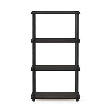 Furinno Turn-N-Tube 4-Tier Shelf Rack - Stylish Storage Solution