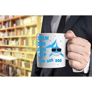 Funnwear Shuh Duh Fuh Cup Doo Mug - Fun Sarcasm Gift