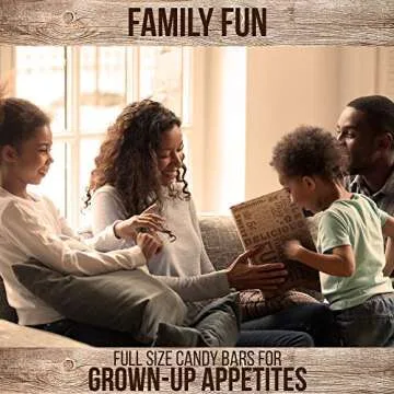 VINTAGE CANDY CO. CHOCOLATE LOVERS FULL SIZE CANDY BAR SNACK GIFT BASKET - PERFECT For Adult, College Student, Military, Teens, Woman, Man, Boy or Girl