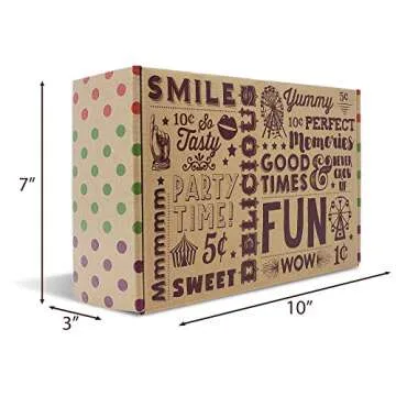 VINTAGE CANDY CO. CHOCOLATE LOVERS FULL SIZE CANDY BAR SNACK GIFT BASKET - PERFECT For Adult, College Student, Military, Teens, Woman, Man, Boy or Girl