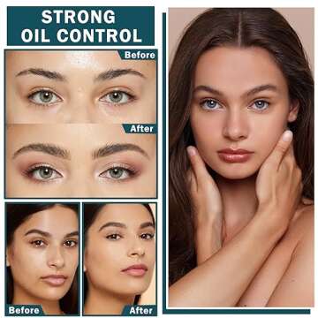 QIUFSSE Mineral Sunscreen Powder SPF Powder for Face Oil Control Long Lasting Sunscreen Powder for Face Natural Light Breathable Translucent Powder Setting Powder Makeup #01 Translucent