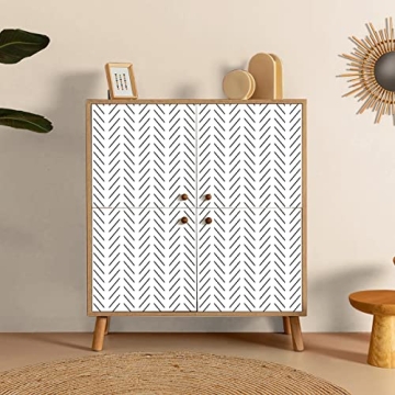 Erfoni Modern Peel and Stick Wallpaper for Effortless Home Makeover