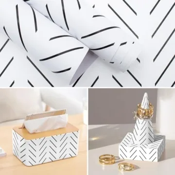 Erfoni Modern Peel and Stick Wallpaper for Effortless Home Makeover