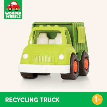 Battat Recycling Truck - Eco-Friendly Toy for Toddlers