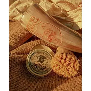 Reuzel Beard Balm, Wood & Spice, Masculine Scent, 1.3 oz