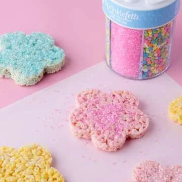 Sweets Indeed Easter Sprinkles, Spring Edible Sprinkle Mix, Heart Shapes, Jimmies, Perfect for Cake Decorations, Baking, Ice Cream, Cookies, Cupcake Topper (Easter)