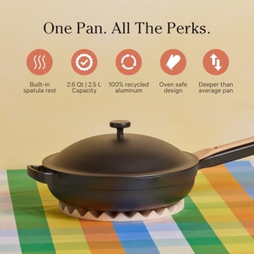 Always Pan 2.0 Non-Toxic Ceramic Cookware Versatile Kitchen Essential