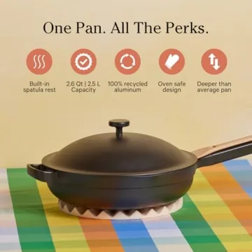 Always Pan 2.0 Non-Toxic Ceramic Cookware Versatile Kitchen Essential