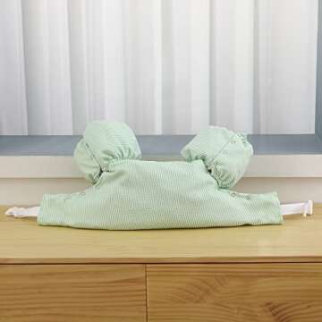 THOVSMOON Toddler Gingham Seersucker Life Jacket Cover