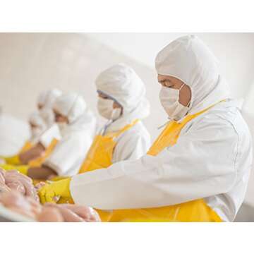 ULTRASOURCE Boning Knife, 6" Straight Wide/Stiff Blade, Polypropylene Handle