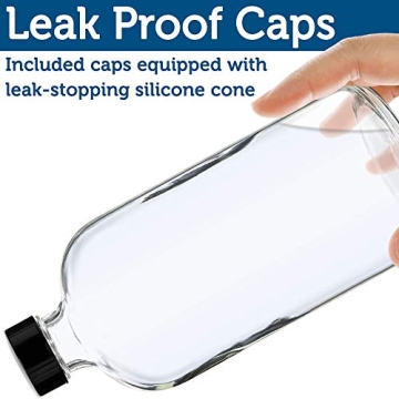 Sally's Organics® 16 oz Glass Spray Bottles - Eco-Friendly 2 Pack