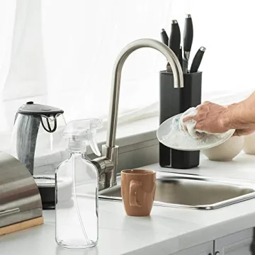 Sally's Organics® 16 oz Glass Spray Bottles - Eco-Friendly 2 Pack