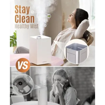 Jack & Rose Stainless Steel Humidifier for Easy Cleaning