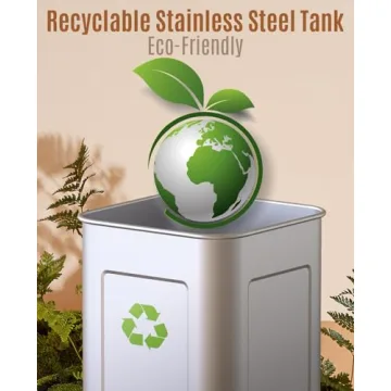 Jack & Rose Stainless Steel Humidifier for Easy Cleaning