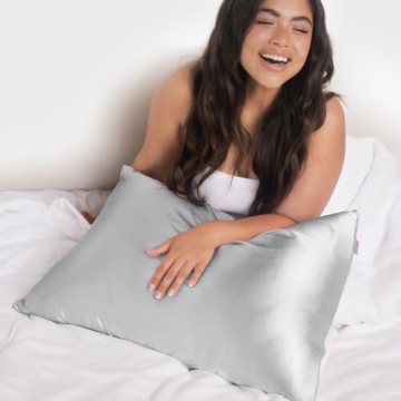 Kitsch Satin Pillowcase for Comfortable Sleep Experience