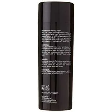 EFFICIENT Keratin Hair Building Fibers for Thicker Hair