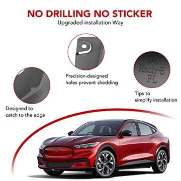 BASENOR Mustang Mach-E Mud Flaps for 2021 2022 Models