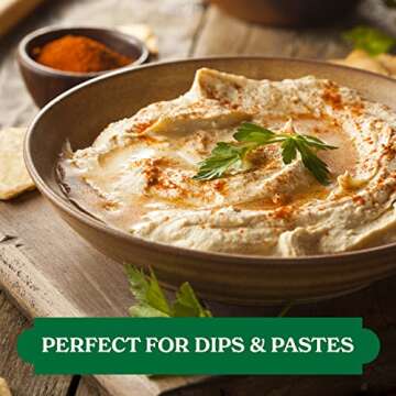 Baron's USDA Organic Tahini Pure Sesame Paste | 2 x 16 oz Jars | Rich Creamy Spread for Hummus, Dips, Sauces | Kosher, Vegan, Keto friendly, Non-GMO, Gluten-Free, No Peanuts | Ground Seeds Tahina