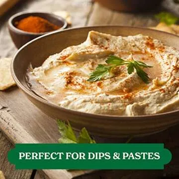 Baron's USDA Organic Tahini Pure Sesame Paste | 2 x 16 oz Jars | Rich Creamy Spread for Hummus, Dips, Sauces | Kosher, Vegan, Keto friendly, Non-GMO, Gluten-Free, No Peanuts | Ground Seeds Tahina