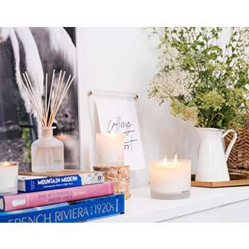 Apotheke Saffron Vanilla Candle - Clean Burn & Luxury Aroma