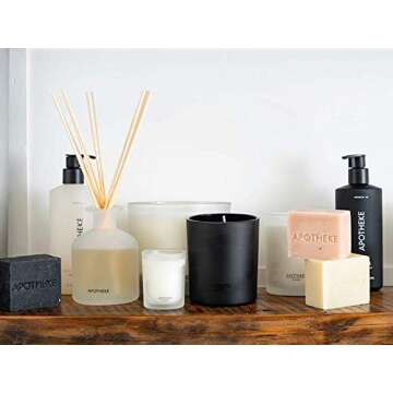 Apotheke Saffron Vanilla Candle - Clean Burn & Luxury Aroma