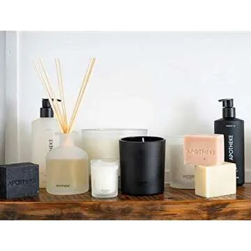 Apotheke Saffron Vanilla Candle - Clean Burn & Luxury Aroma