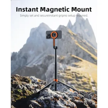 TODI 65" Magnetic Tripod with Remote for iPhone