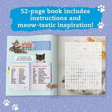 Klutz Sticker Photo Mosaic: Cats & Kittens Craft Kit