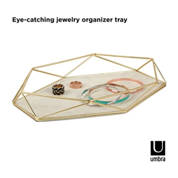 Elegant Umbra Prisma Tray for Jewelry & Home Organization