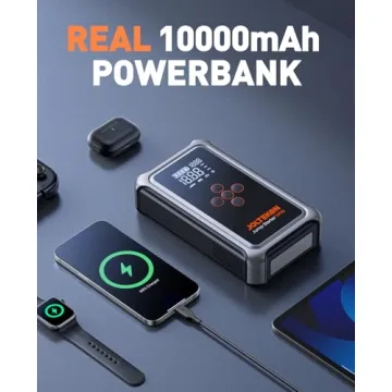 Joltekon Jump Starter with Air Compressor Portable Solution