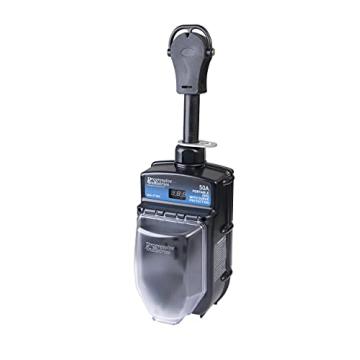 Progressive Industries Portable RV Surge Protector, 50 Amp EMS with Integrated Display, Fault Detect...