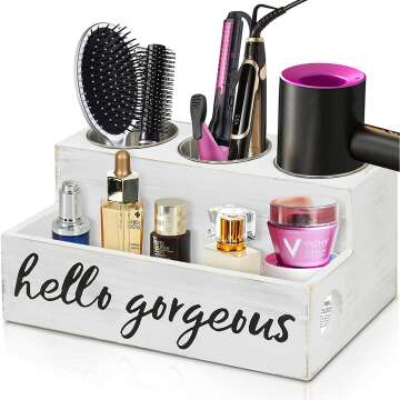 Hair Tool Organizer for Blow Dryers & Flat Irons