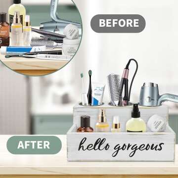 Hair Tool Organizer for Blow Dryers & Flat Irons