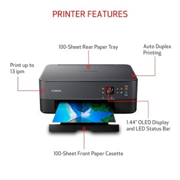 Canon PIXMA TS6420a Wireless Inkjet Printer