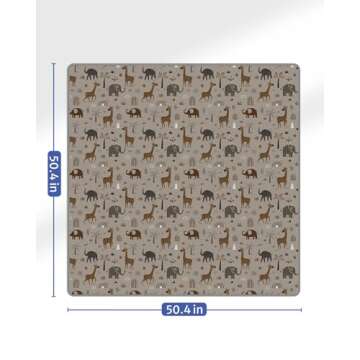 Waterproof Baby Splat Mat - Easy Clean & Anti-slip