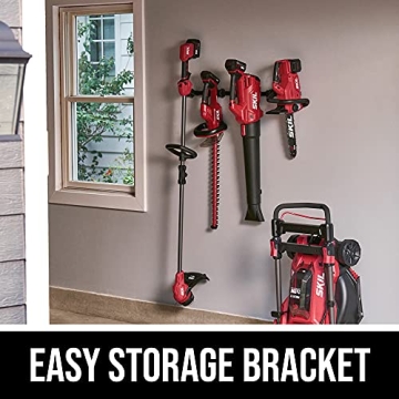 SKIL Cordless Hedge Trimmer Kit with Powerful Battery