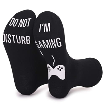 Do Not Disturb I'm Gaming Socks for Gamers