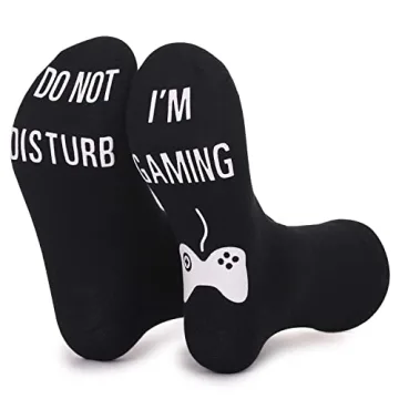 Do Not Disturb I'm Gaming Socks for Gamers
