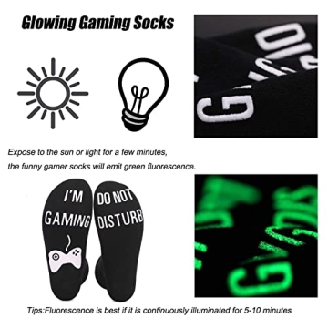 Do Not Disturb I'm Gaming Socks for Gamers